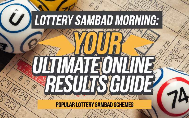 Lottery Sambad Morning